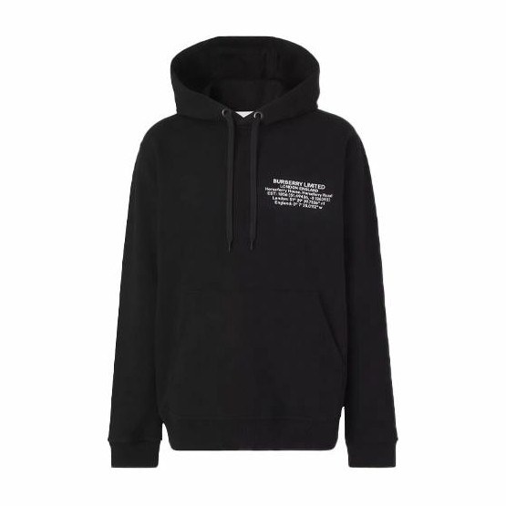 Burberry FW21 Hoodie Black