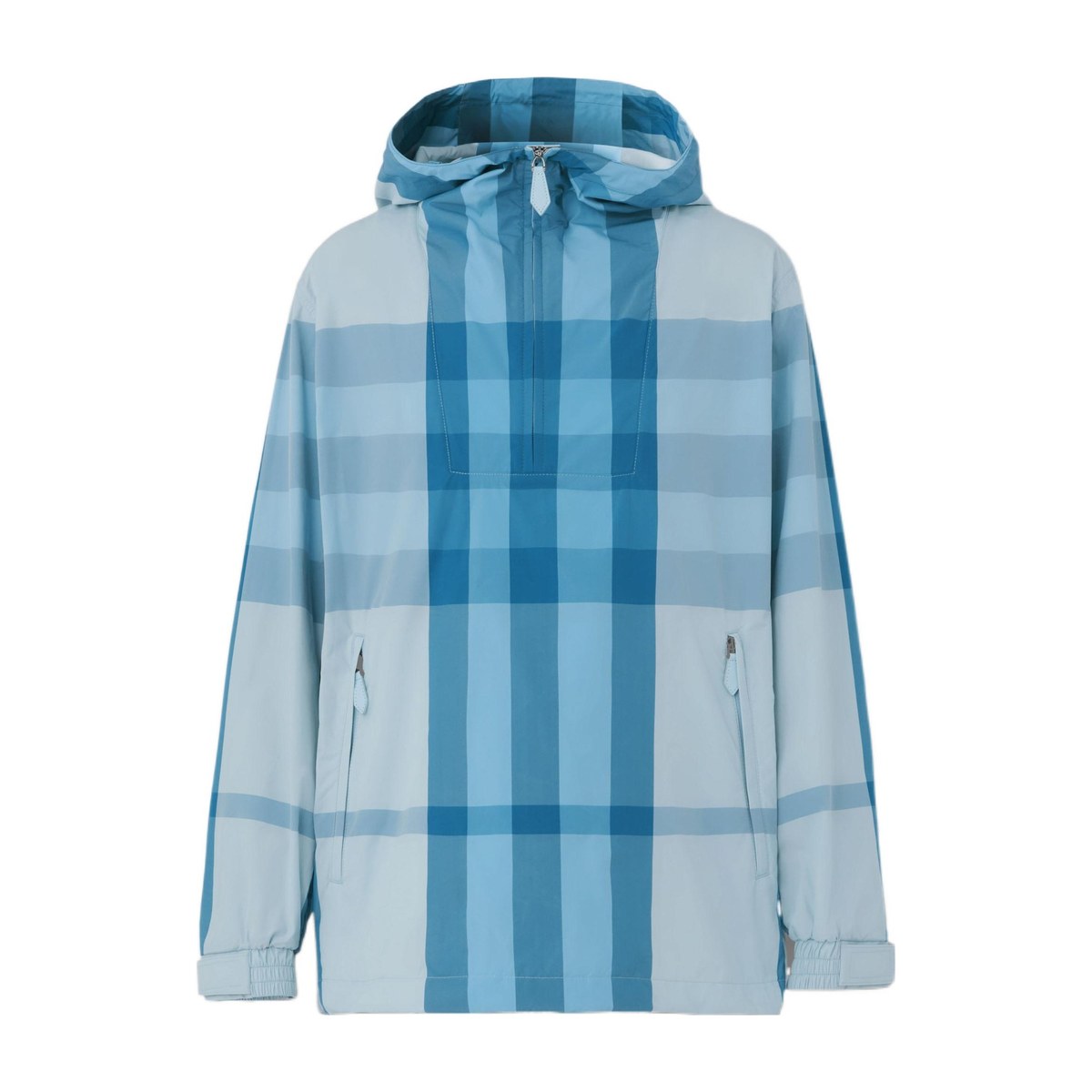 Burberry Hooded Jacket Light Blue
