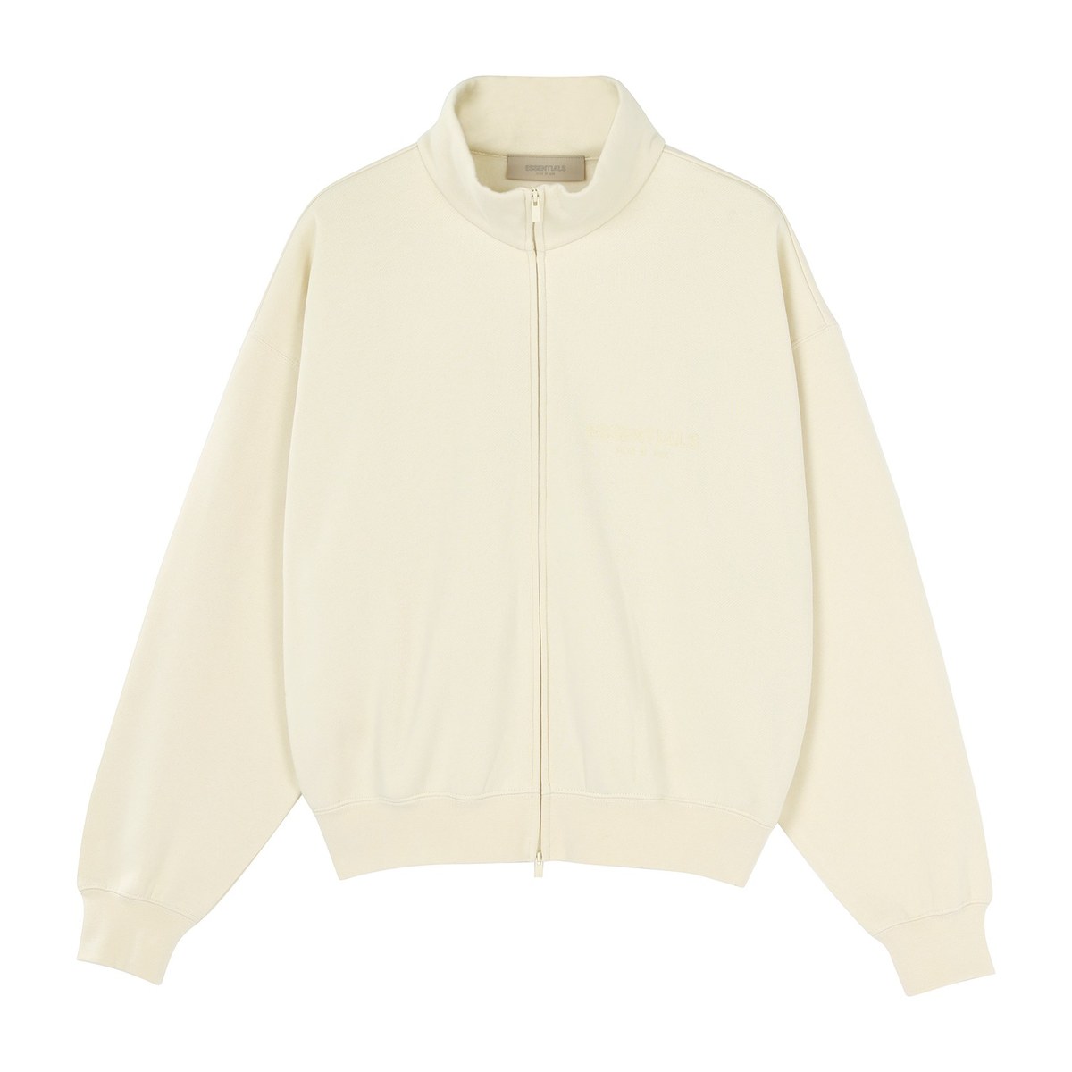 Fear of God Essentials FW22 Fullzip Jacket Egg Shell