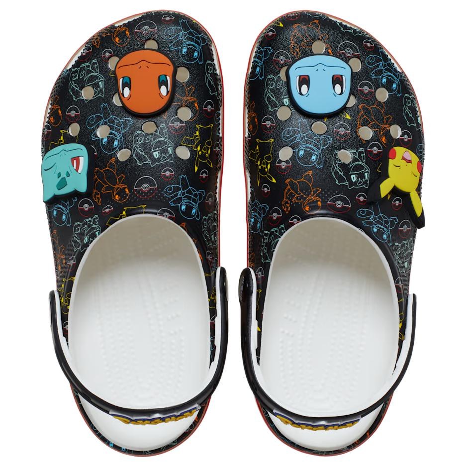Pokemon x Crocs Classic Clog Black