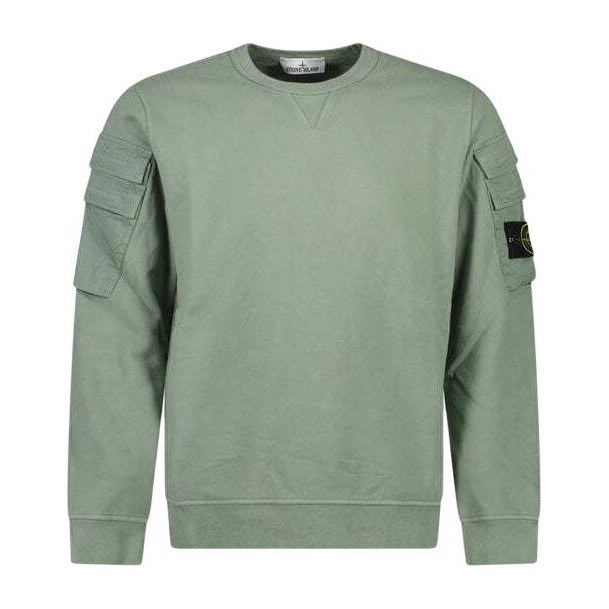 Stone Island Crewneck Sweatshirt Sage Green