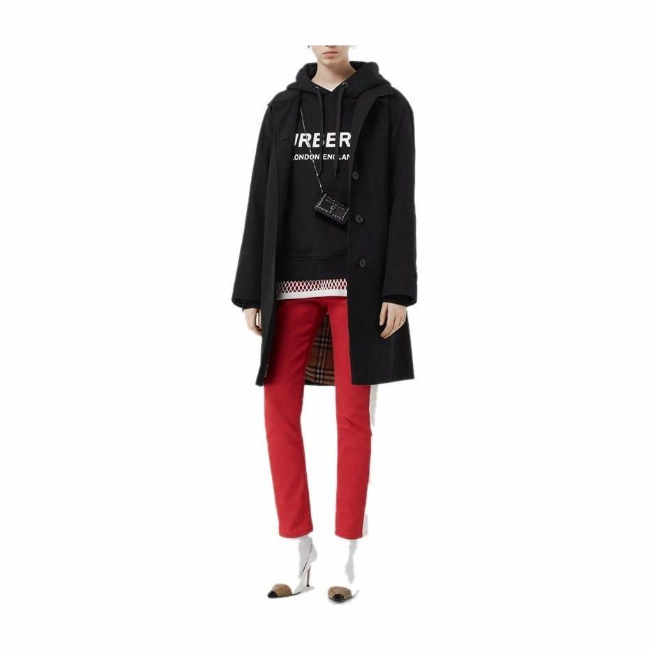 Burberry Logo Sweatshirt Black