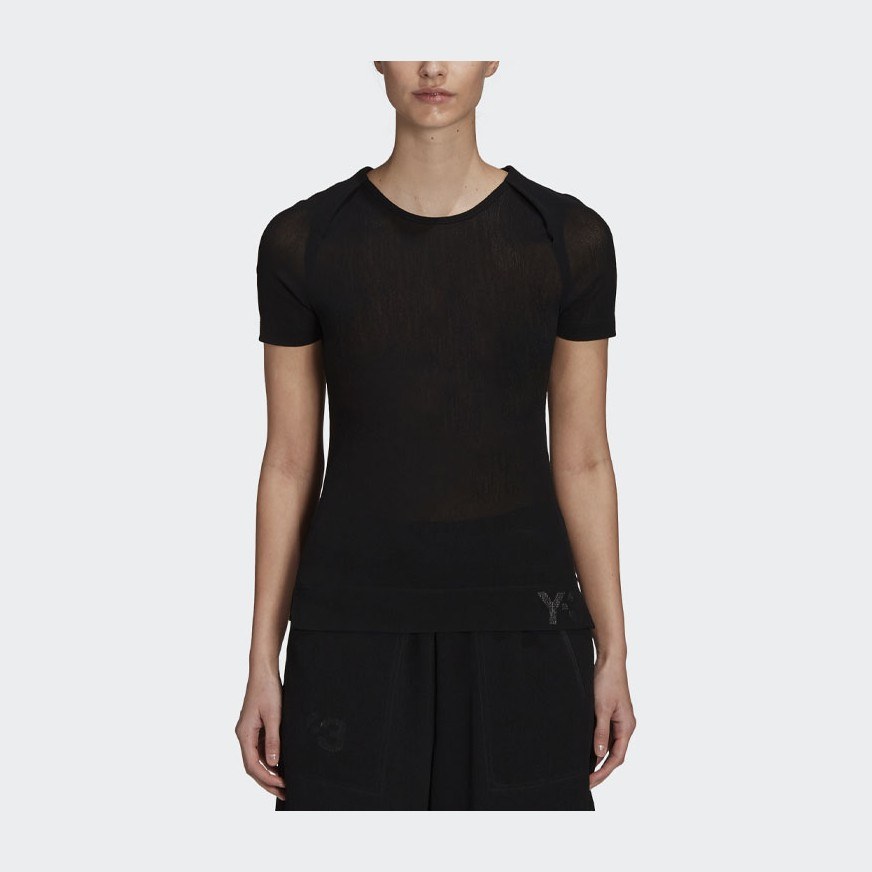 Y-3 FW21 Crewneck T-Shirt Black