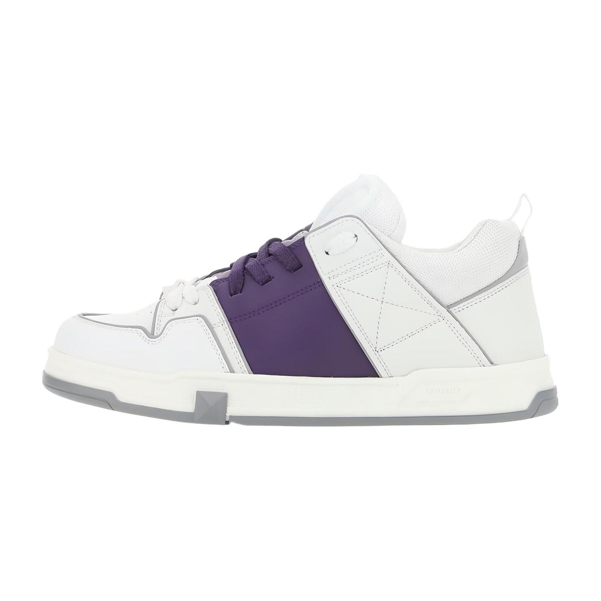 Valentino Open Garavani Skate White Purple