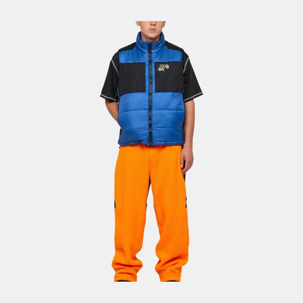 Stussy x Mountain Hardwear Primaloft Vest Blue