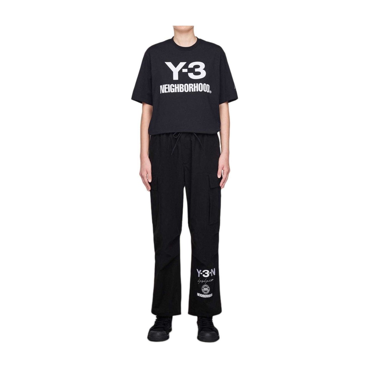 Y-3 x NEIGHBORHOOD NBHD LOGO T