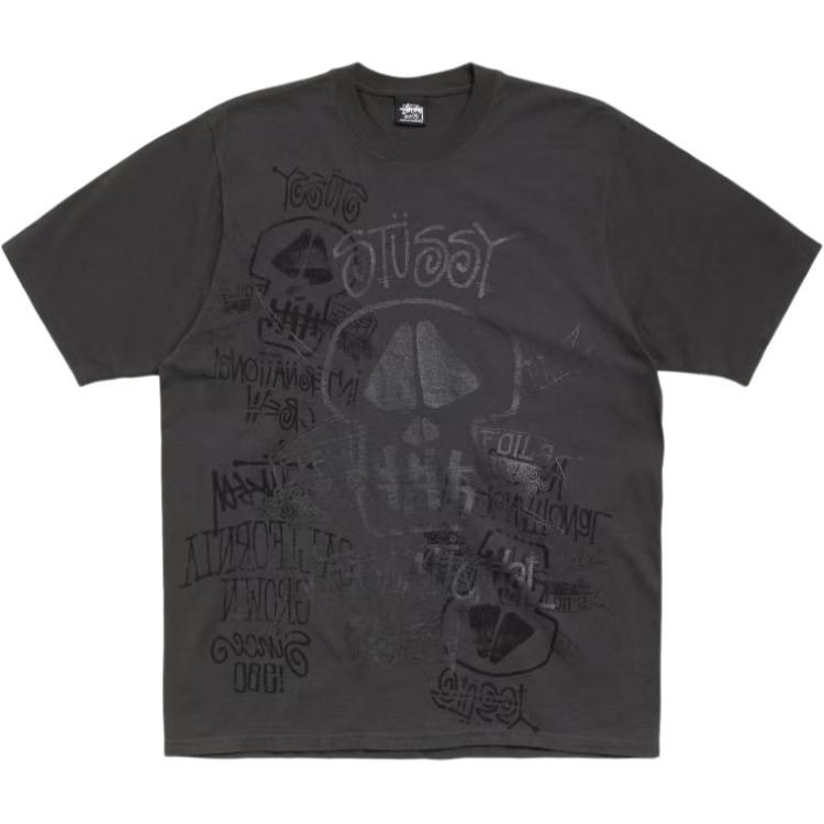 Stussy SS26 SKULLS TEE PIGMENT DYED T