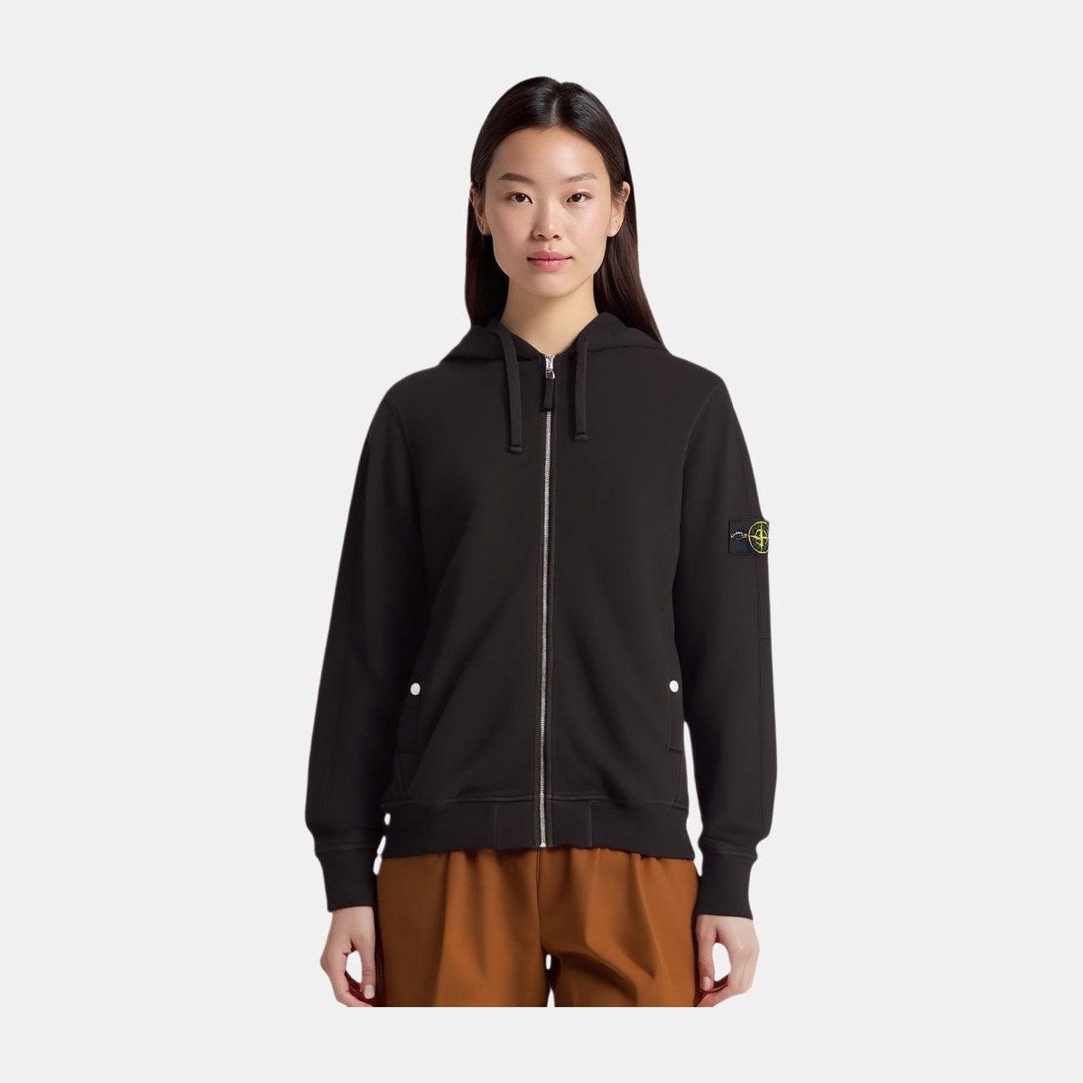 Stone Island Hoodie Black