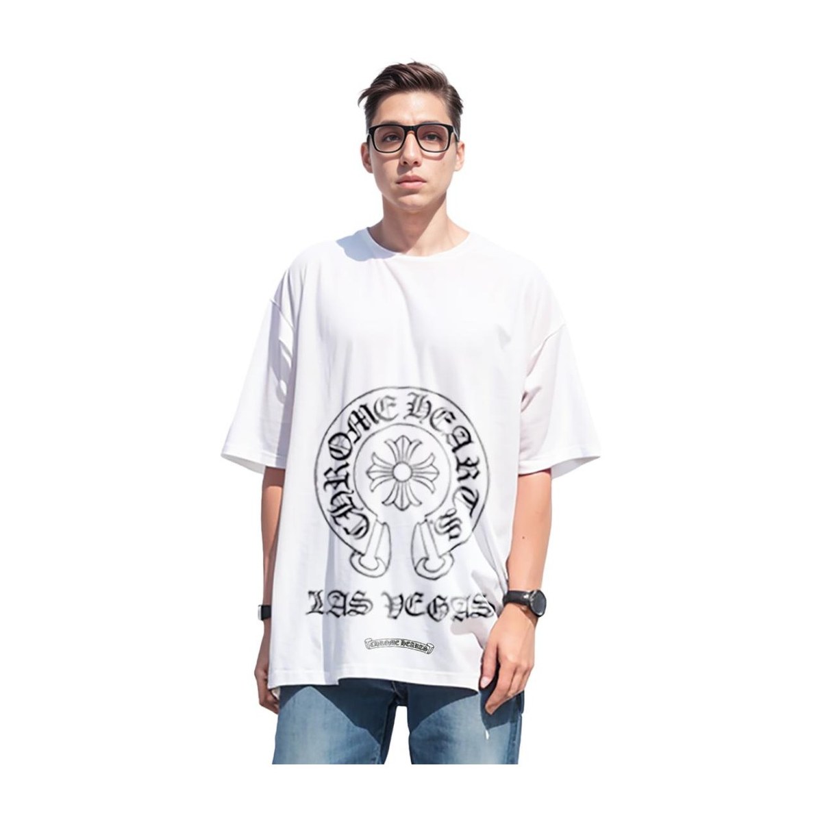 Chrome Hearts Graphic Print T-Shirt White