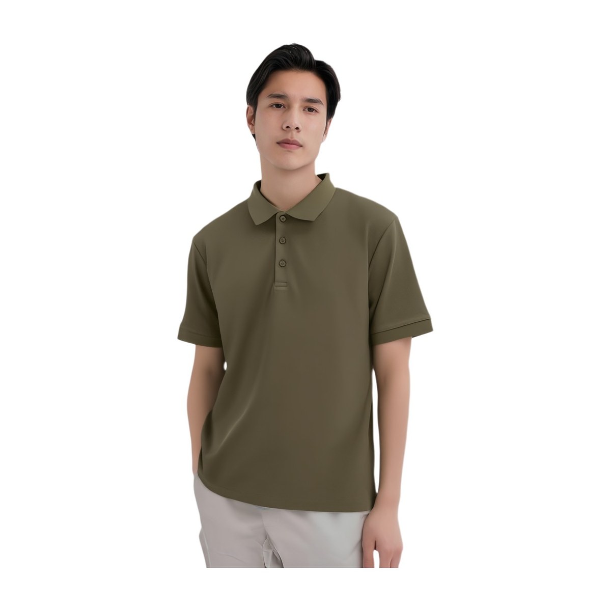 Burberry Polo Shirt Military Green