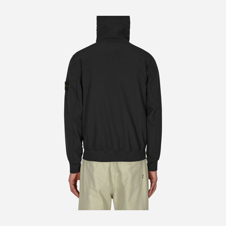 Stone Island Light Soft Shell-R Black