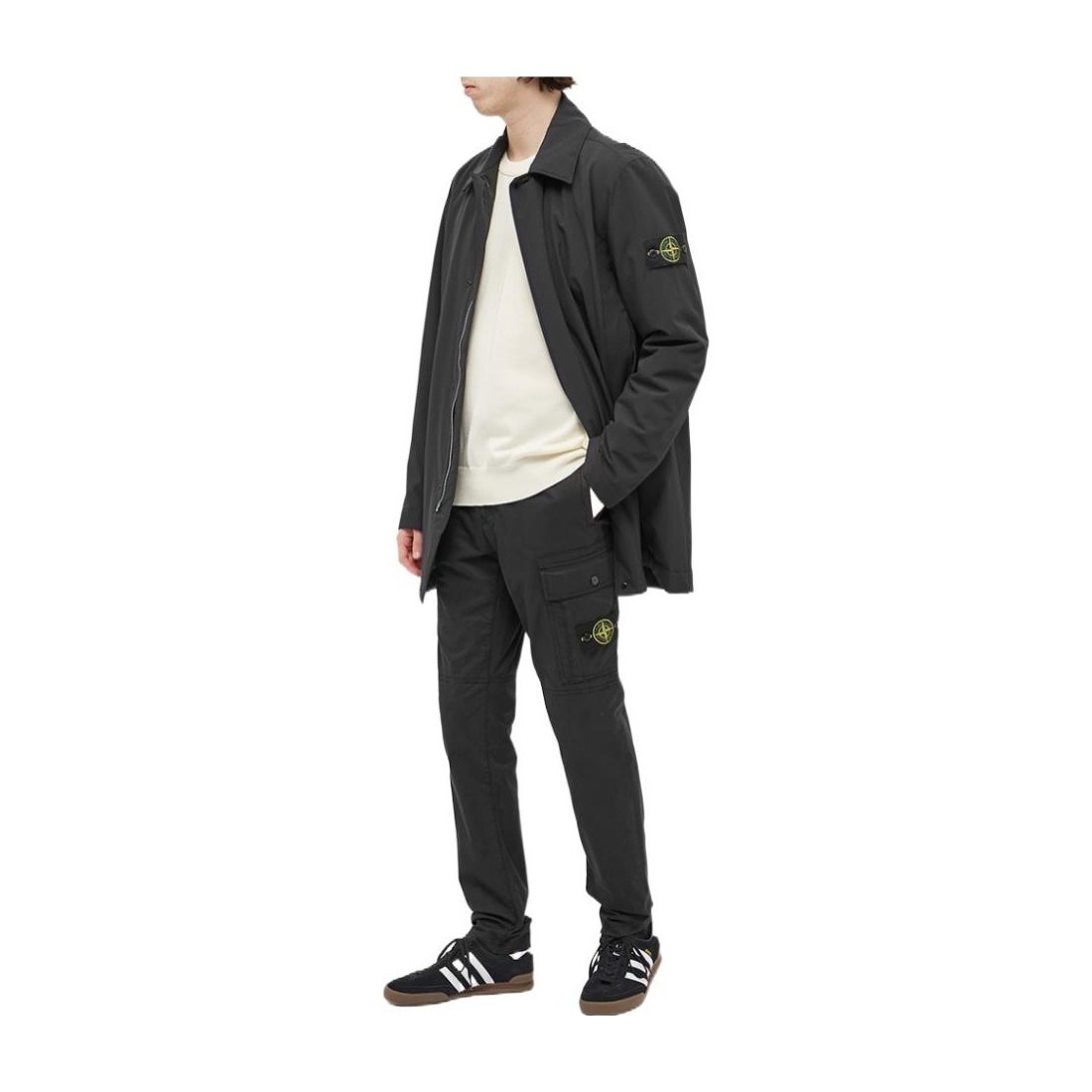 Stone Island SS23 Black Cargo Pants