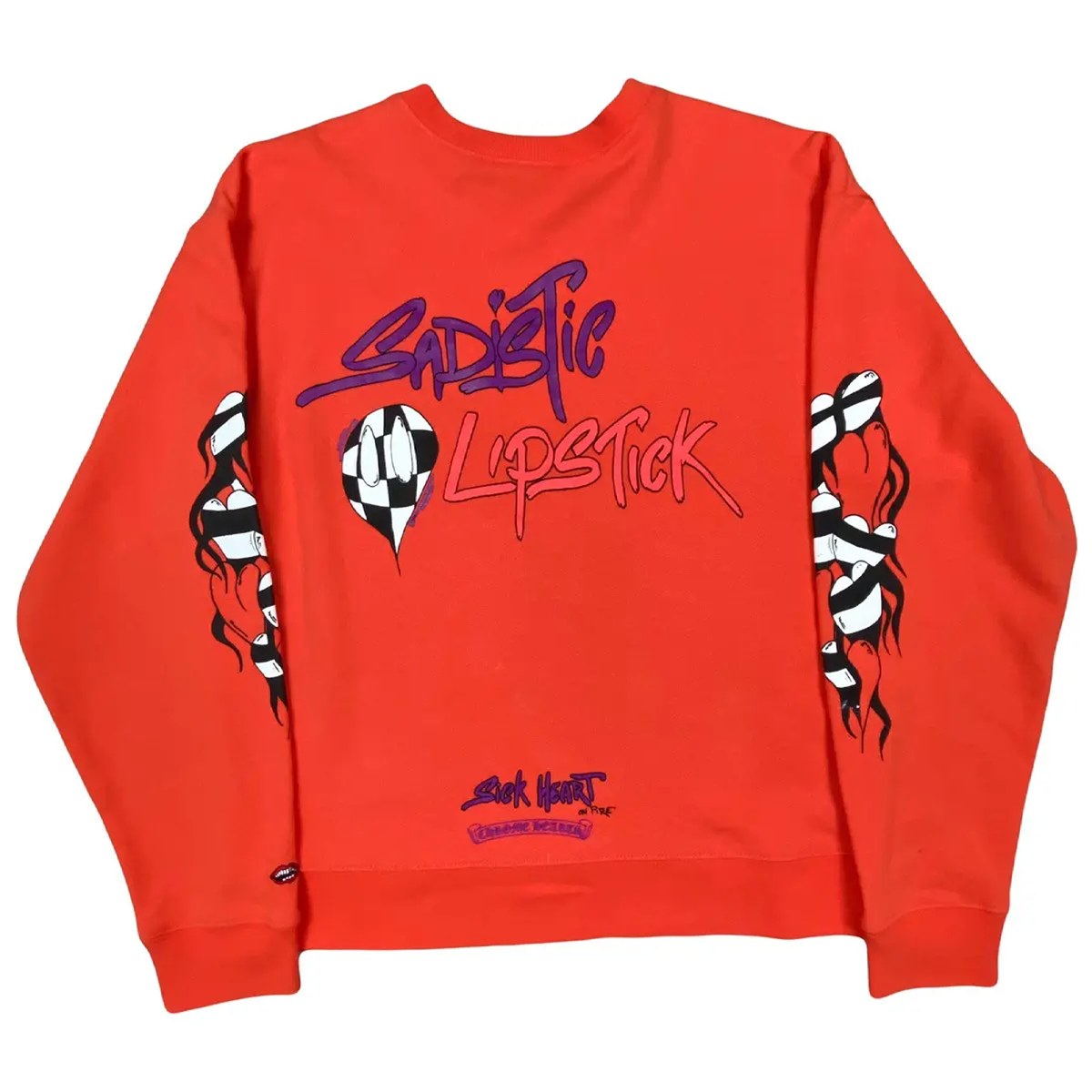 Chrome Hearts Crewneck Sweatshirt Orange