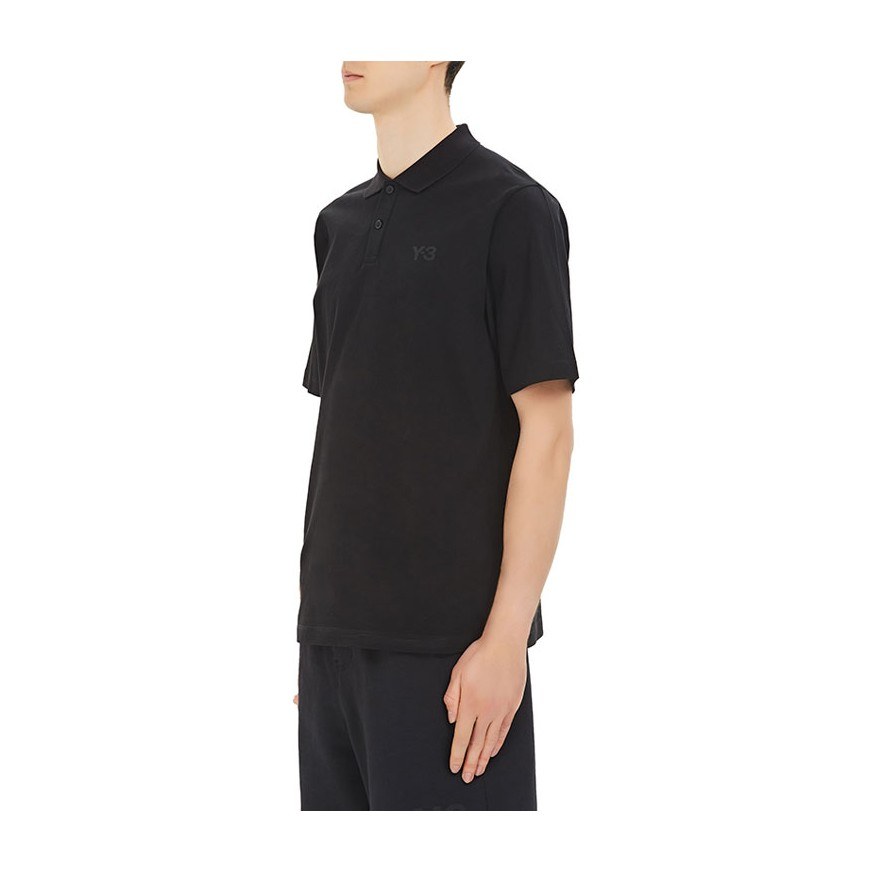 Y-3 Polo Shirt Black