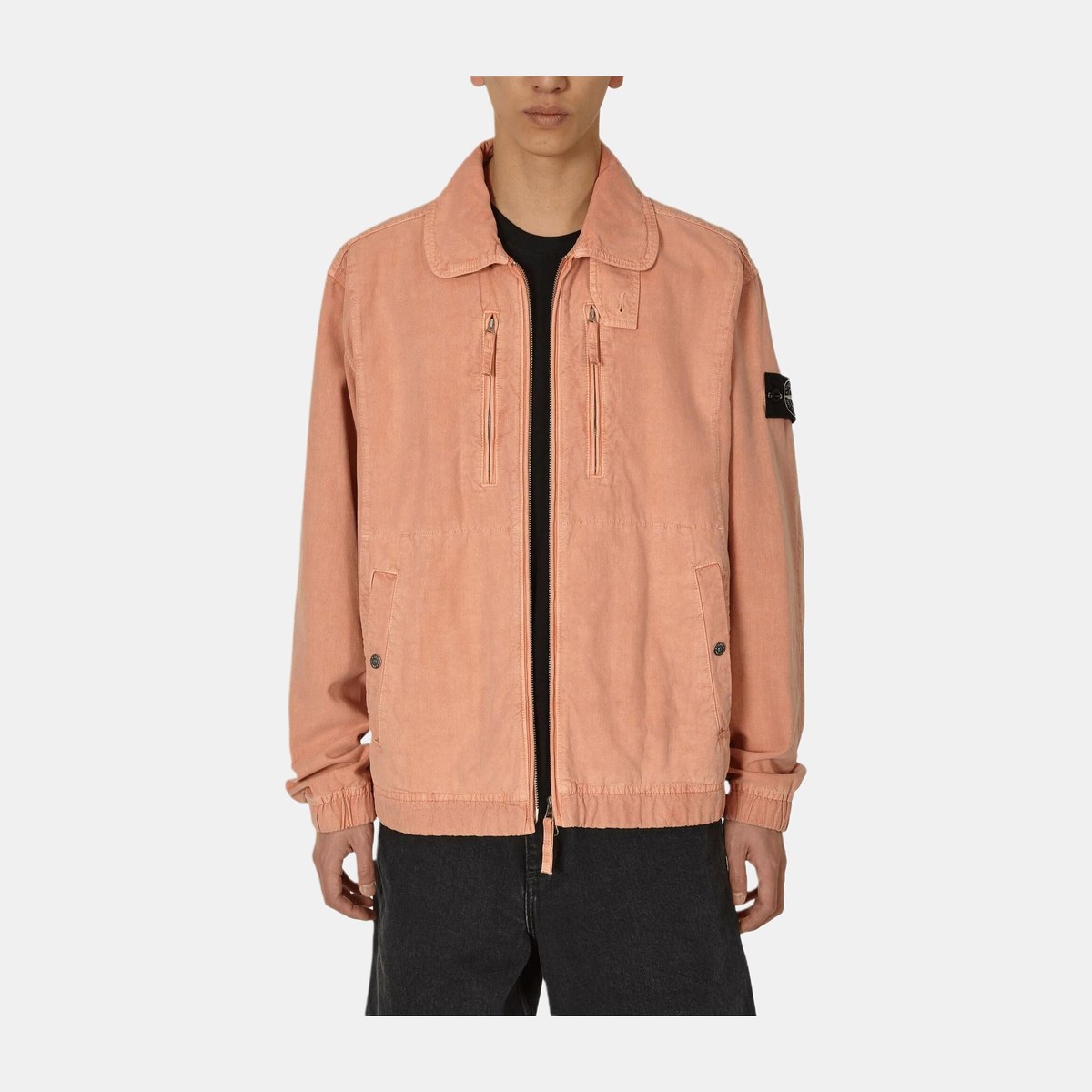 Stone Island Loop Project White Label Jacket Orange