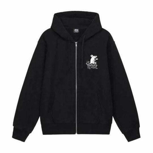 Stussy FW22 Rat Zip Hoodie