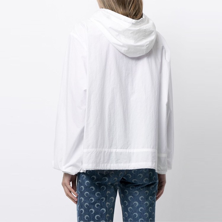 AMBUSH FW21 Logo Zip Jacket White
