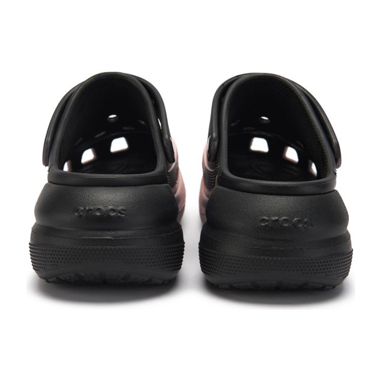 Crocs Classic Crush Clog Black Pink