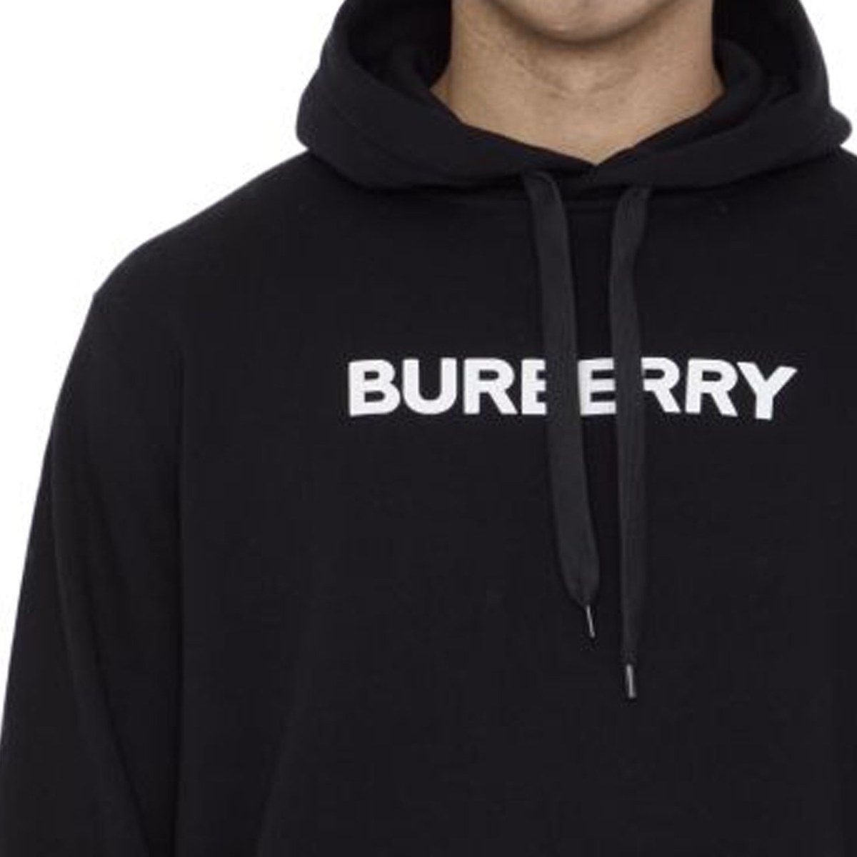 Burberry FW23 Logo Hoodie Black
