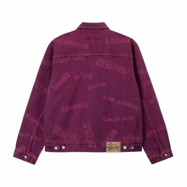 Stussy Worldwide Zip Work Jacket