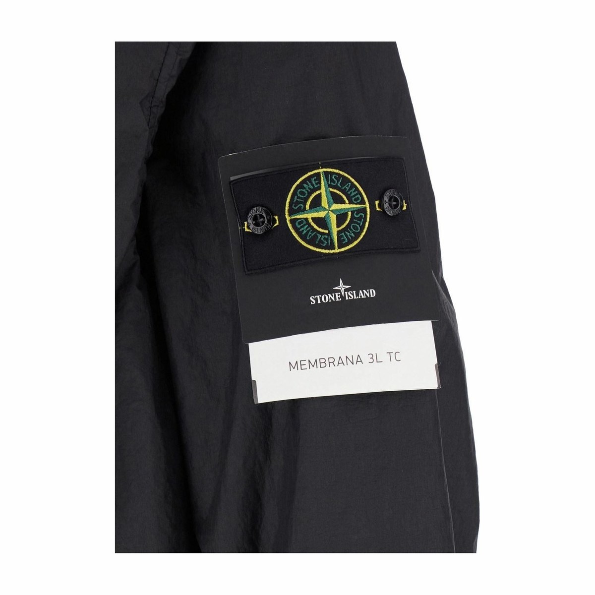 Stone Island Hoodie Jacket Black