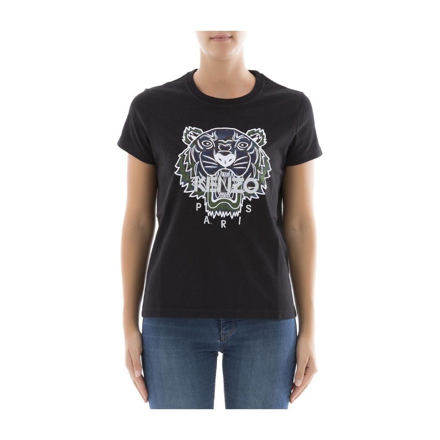 KENZO Tiger Head T-Shirt Black