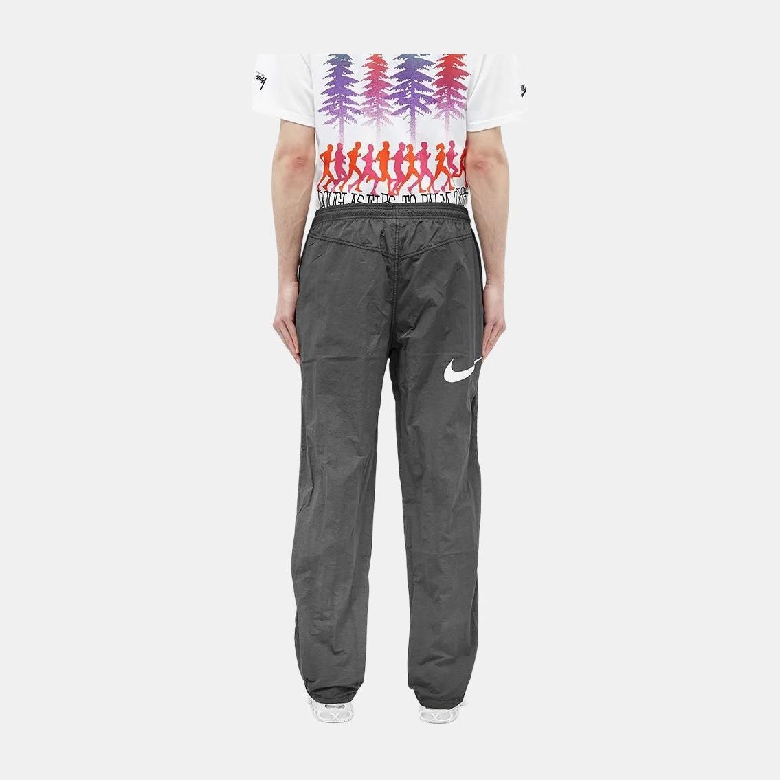 Stussy x Nike Logo Training Pants Black