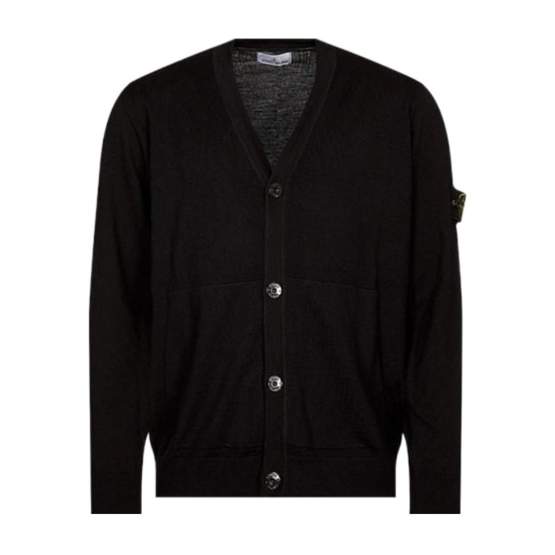 Stone Island Cardigan Black