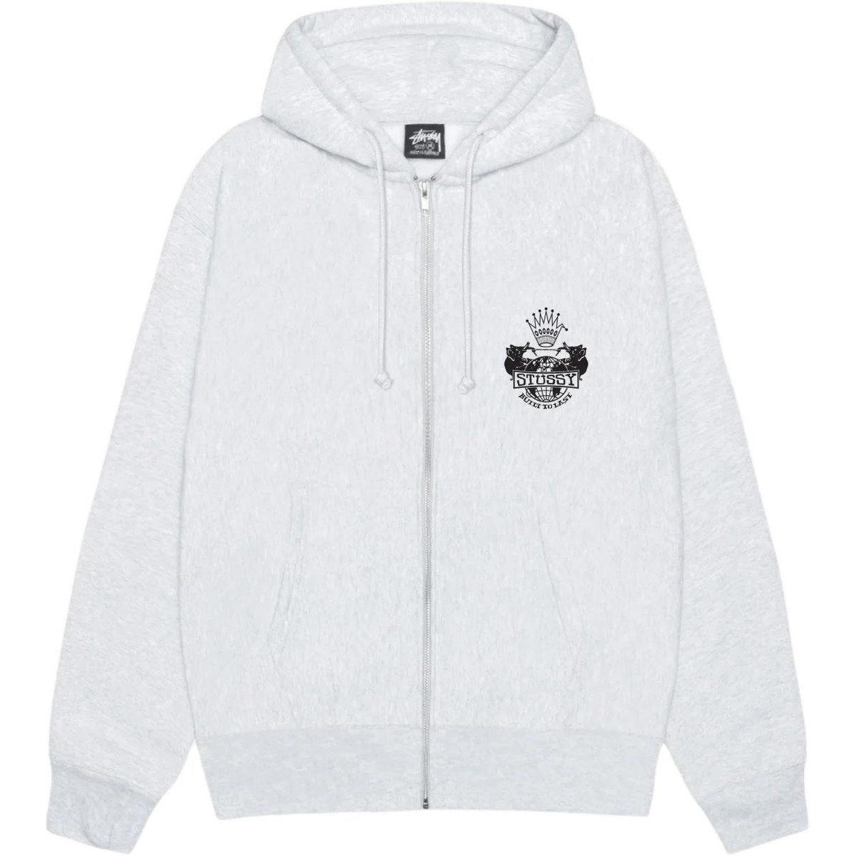 Stussy FW25 Built To Last Zip Hoodie