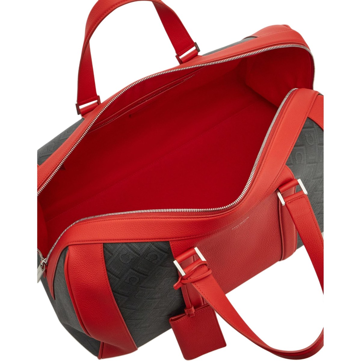Ferragamo Travel Bag Red Grey