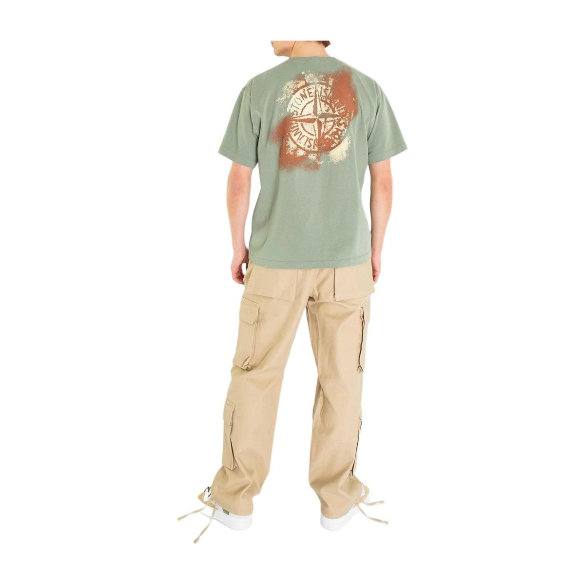Stone Island SS24 Dirtyfit T-Shirt Sage Green