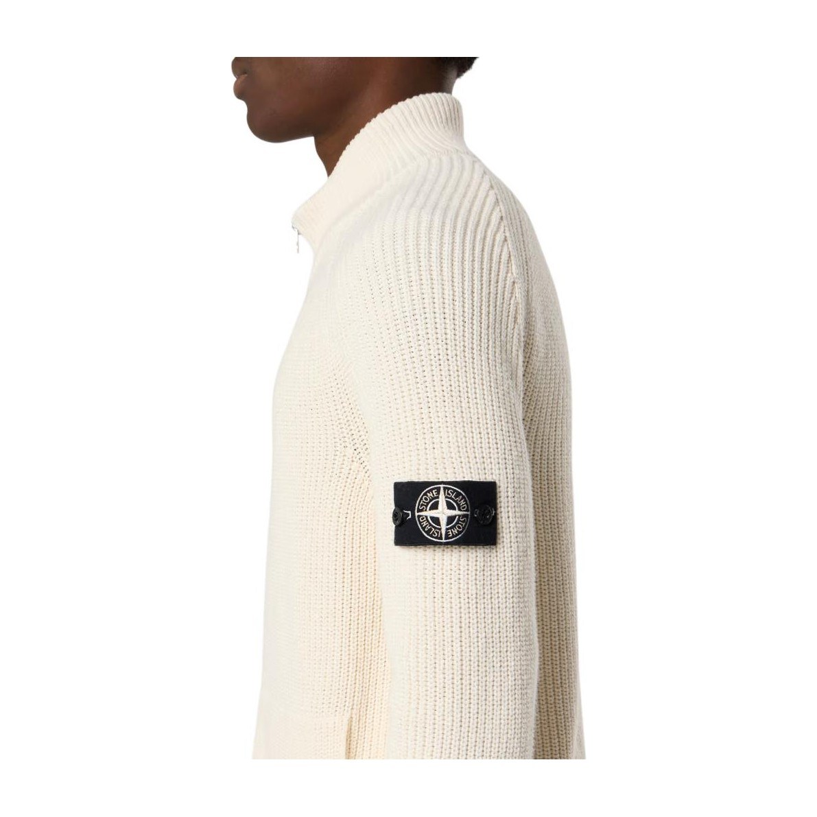 Stone Island Raw Beauty Knit Zip Sweater