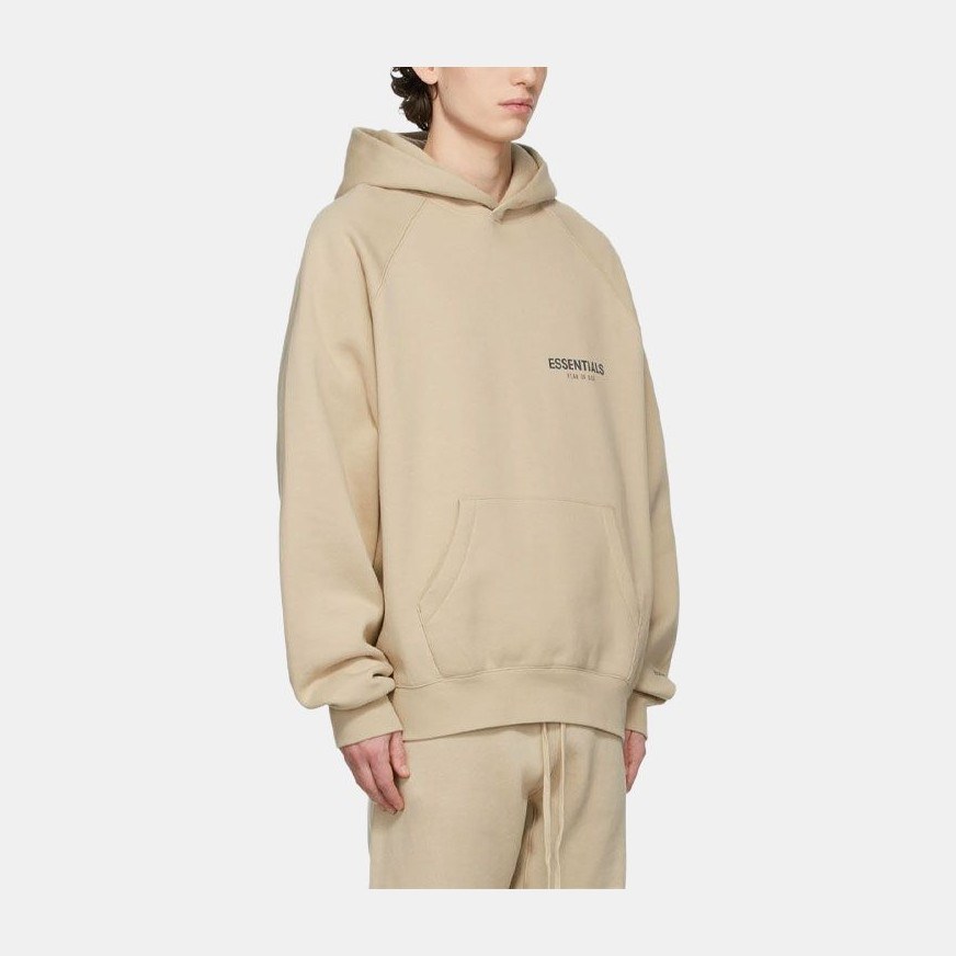 Fear of God Essentials Pullover Hoodie Beige Linen