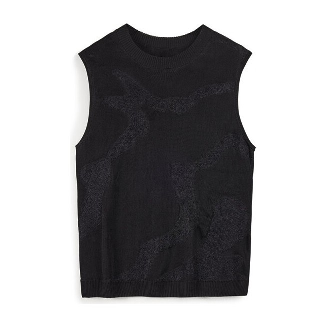 Y-3 Knit Vest Black