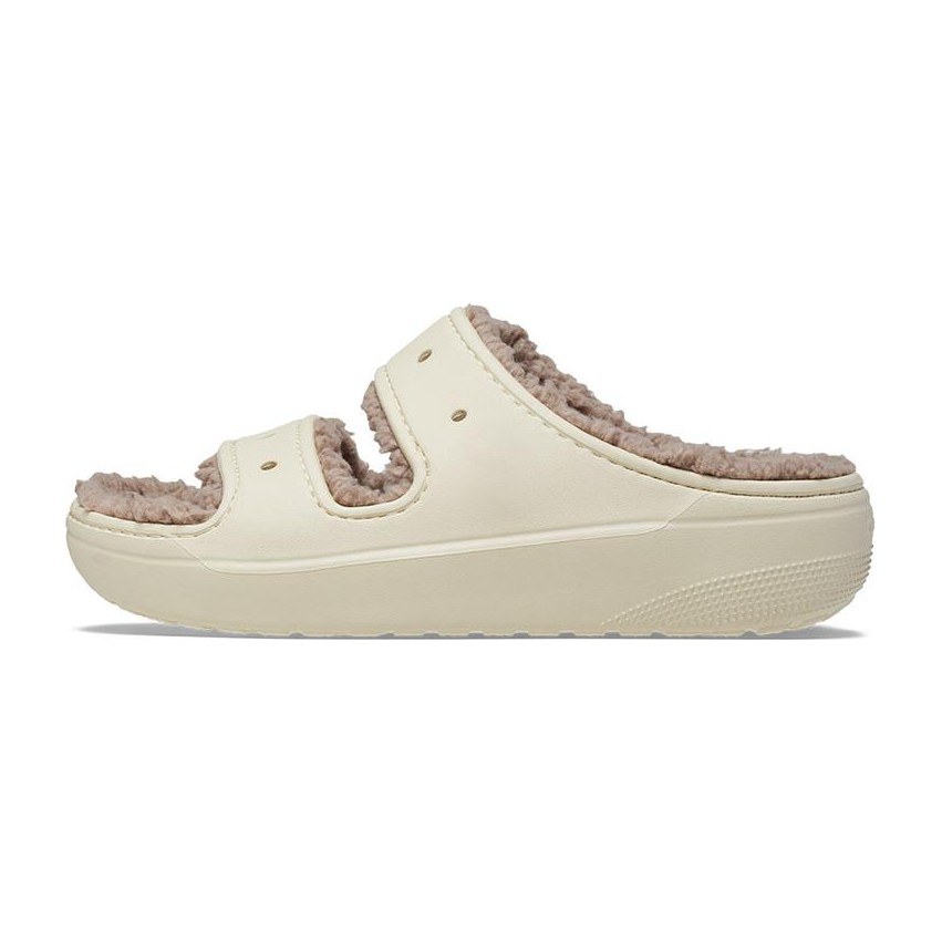 Crocs Classic Lined Clog Bone White