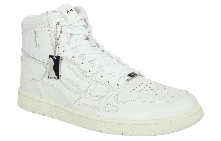 AMIRI Skel High Top White