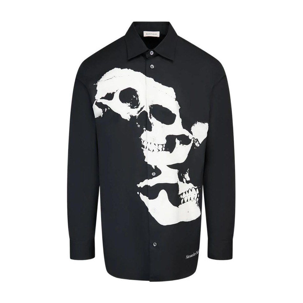 Alexander McQueen Skull Camo Long Sleeve Shirt