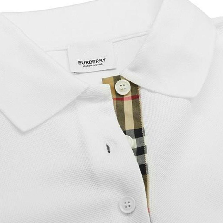 Burberry Polo Shirt White
