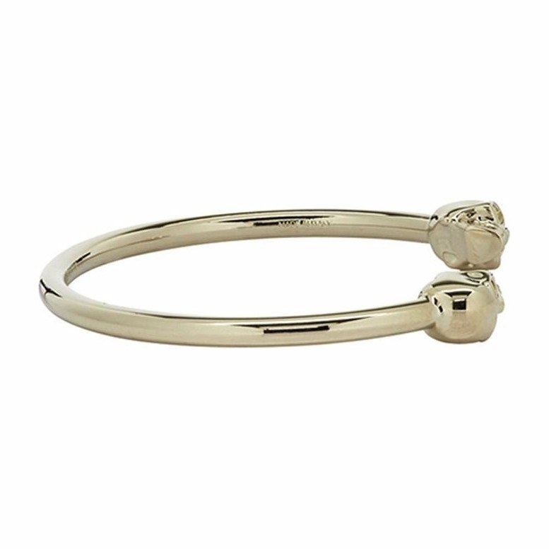 Alexander McQueen Skull Cuff Gold