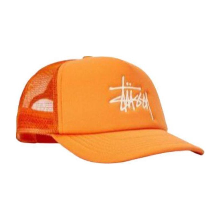Stussy Letter Decor Cap Orange