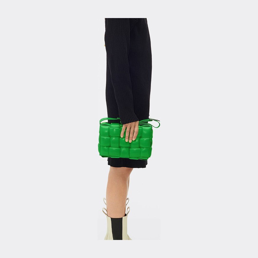 Bottega Veneta Padded Cassette Green