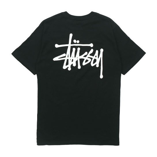 Stussy Classic Print T-Shirt Black