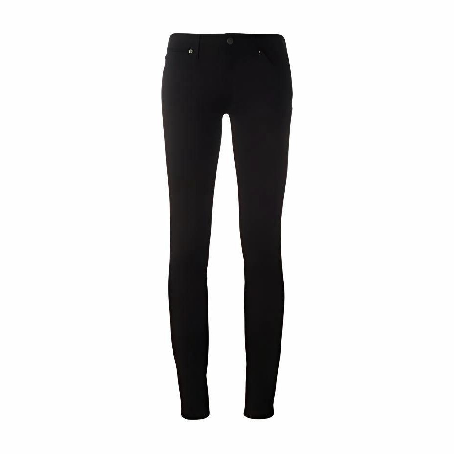 Burberry Low Waist Denim Pants Black