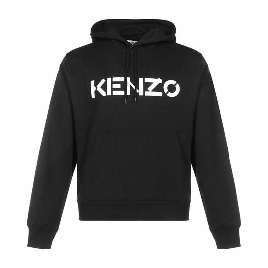 KENZO Logo Hoodie Black