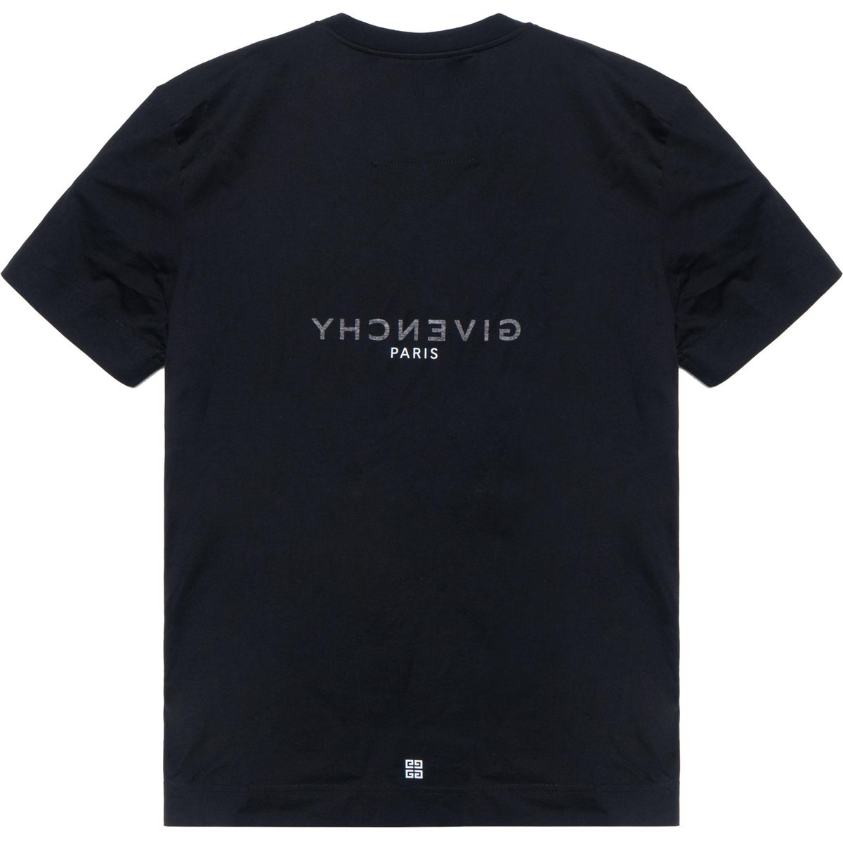 Givenchy SS21 Reverse Logo T-Shirt Black