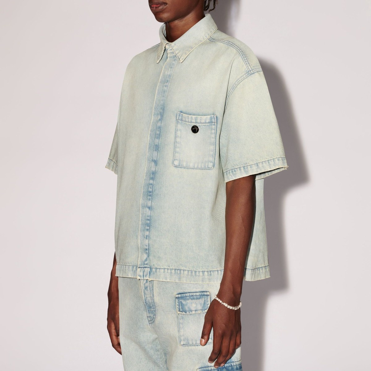 AMBUSH Denim Short Sleeve Shirt