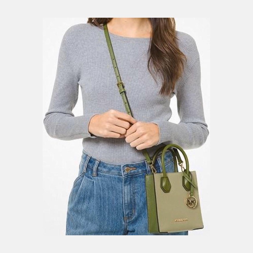 Michael Kors Mercer Mini Avocado Green