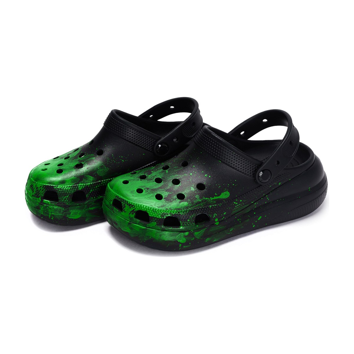 Crocs Classic Clog Black Green