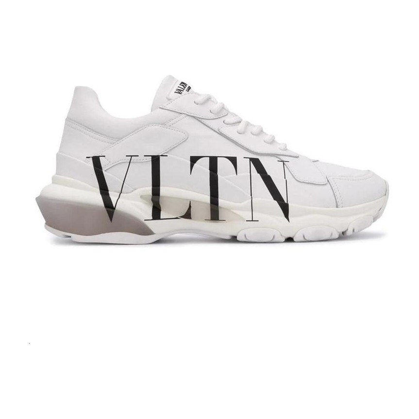 Valentino Rockstud VLTN Low Top Sneakers White