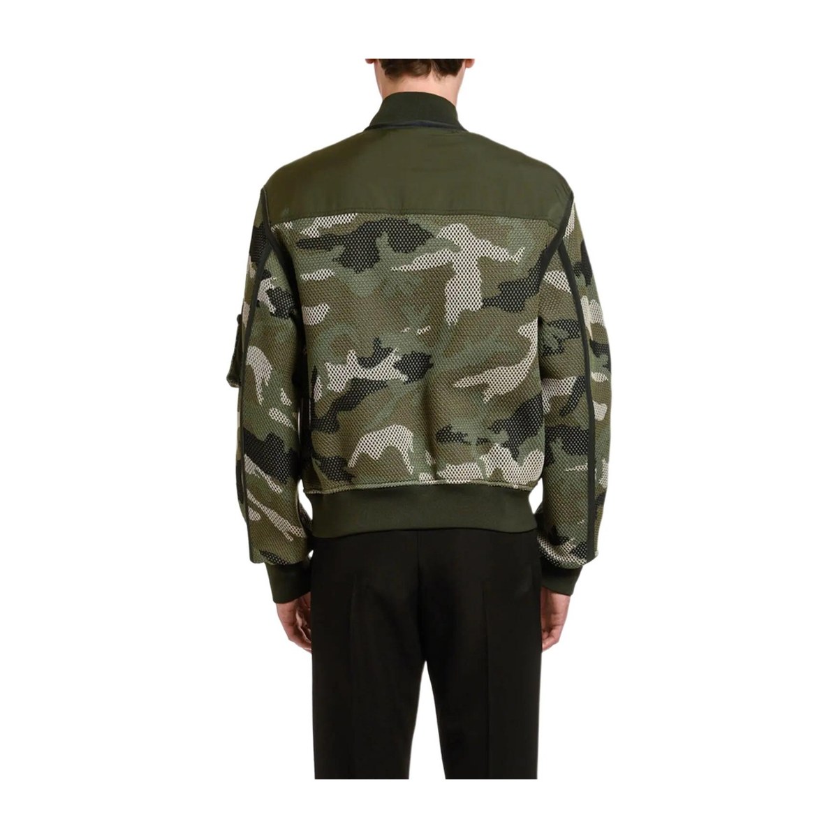 Valentino Camouflage Zip Hoodie